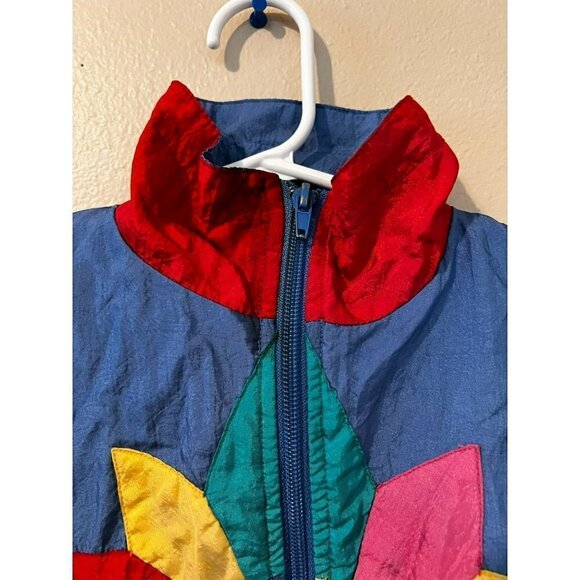 Vintage 90s Toddler Lavon Colorful Windbreaker Size 2T [GREAT] - Picture 2 of 4